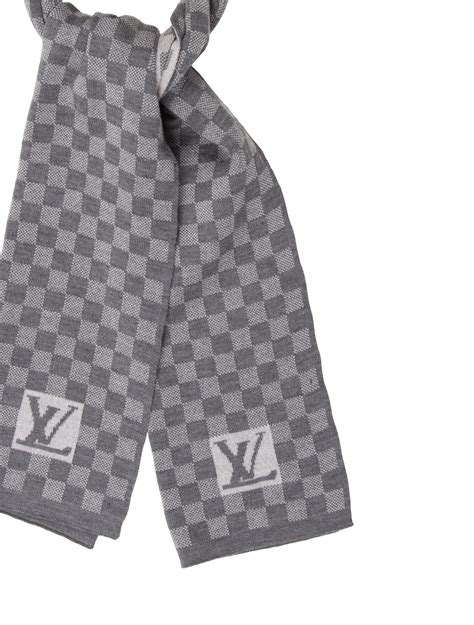 lv mens scarf|louis vuitton scarf men grey.